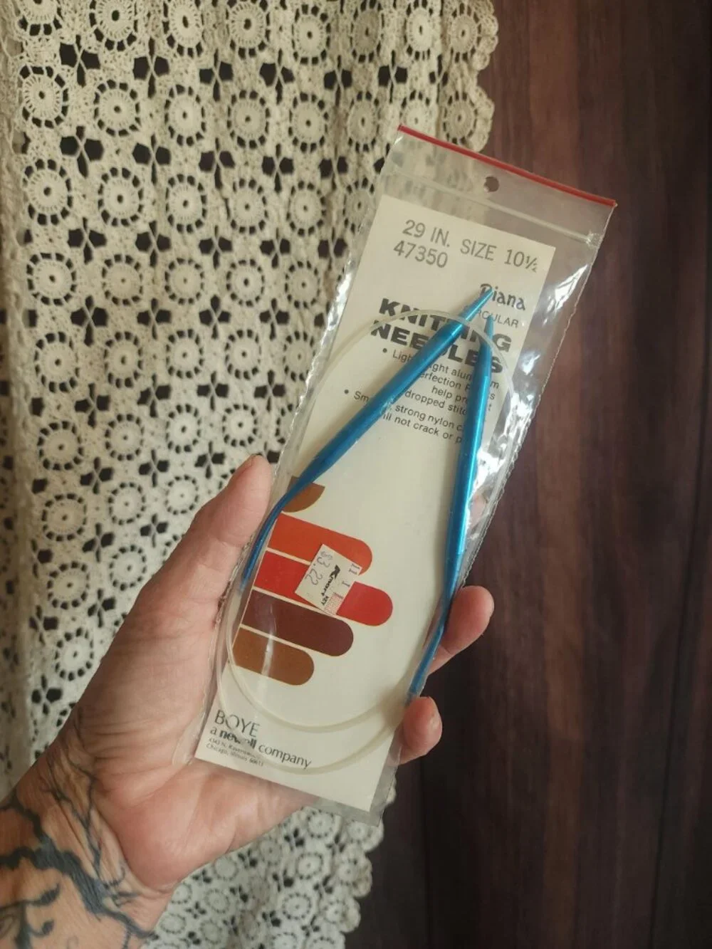 Vintage circular knitting